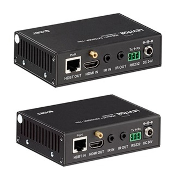Leviton NETWORK REPEATERS HDMI EXTENDER HDBT 70M TRANS AND REC 41910-HT0